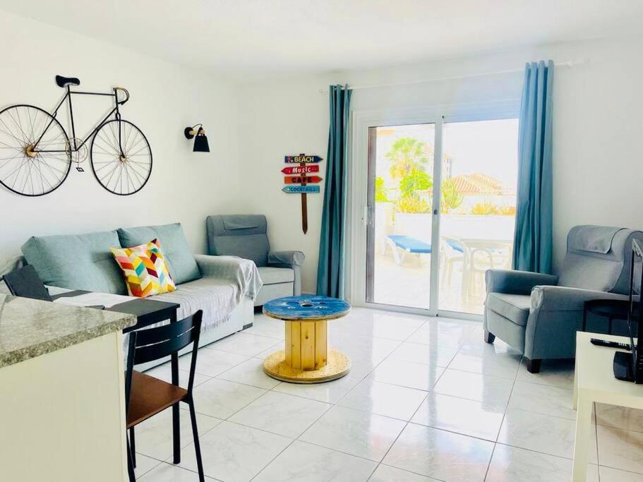Comfy Home With Large Terrace Five Minutes From Ocean Los Cristianos  Dış mekan fotoğraf